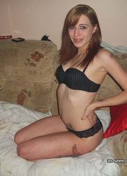 Photo selection of an amateur wife in various lingeries