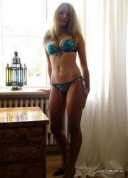 Picture collection of an amateur wife in her sexy lingerie