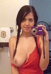Picture collection of an amateur fine-assed big-tittied babe
