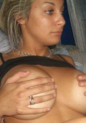 Photo gallery of a wild naughty big-tittied amateur GF