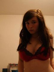 Collection of big-tittied amateur girlfriends posing sexy