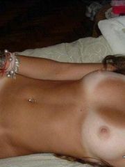 Amateur girlfriends displaying their sexy bodies