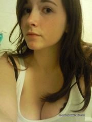 Non-nude sexy pics of an amateur brunette cutie