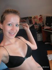 Photo gallery of a kinky amateur teen camwhoring