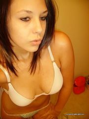 Photo gallery of a sexy naughty amateur cutie selfshooting
