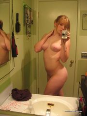Picture collection of a naked amateur honey selfshooting