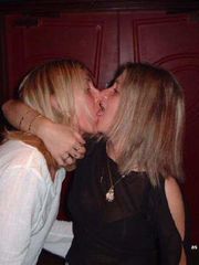 Wild hot horny naughty lesbians in hardcore kissing spree