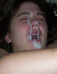 Picture collection of chicks enjoying messy cum explosion