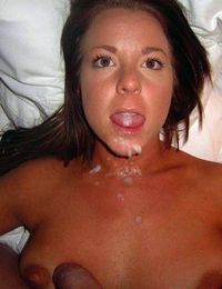 Picture gallery of naughty amateur GFs enjoying hot cumshots