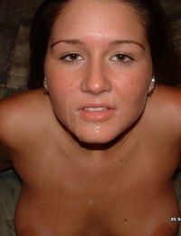 Sizzling hot amateur sexy cum-drenched chicks