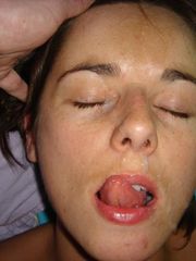 Compilation of amateur horny girlfriends loving messy cum