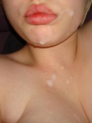 Girlfriends like getting sprayed with some hot cum