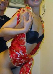 Picture collection of an amateur naughty hot Asian bitch getting fucked
