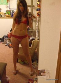Nice collection of an amateur naughty cutie selfshooting