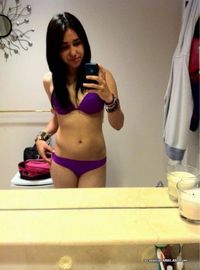 Gallery of an amateur sexy teen camwhoring in her room