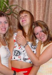 Three Amateur Lesbians Enjoying Group Sex